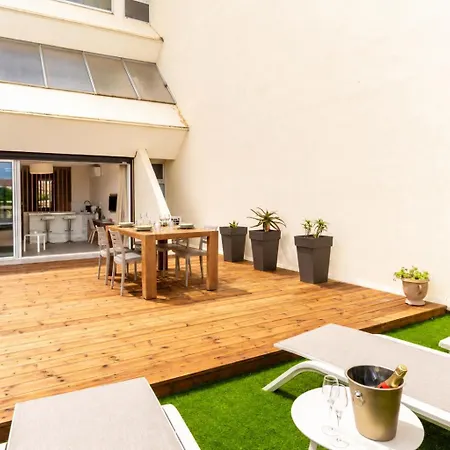Apartmán Nest Luxe - Terrasse - Design - A Pied - Parking - Village Naturiste