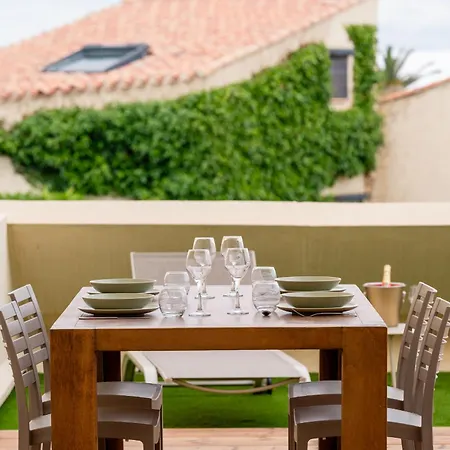 Apartmán Nest Luxe - Terrasse - Design - A Pied - Parking - Village Naturiste *